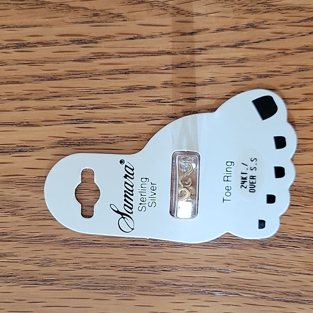 Sterling Silver Toe Ring